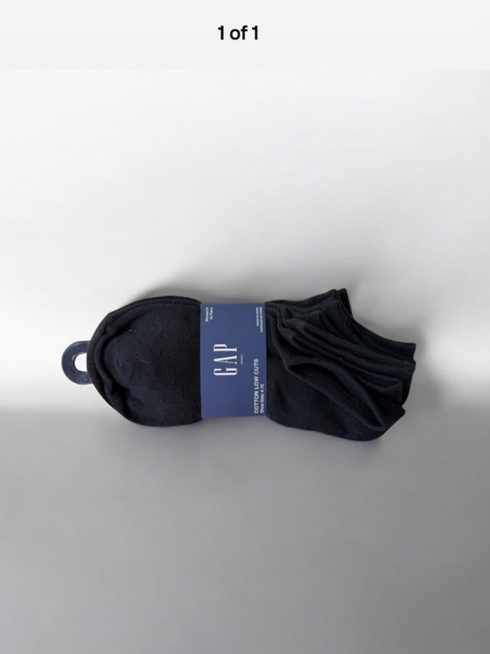 GAP Classic Black Low Cut Socks 10 pairs